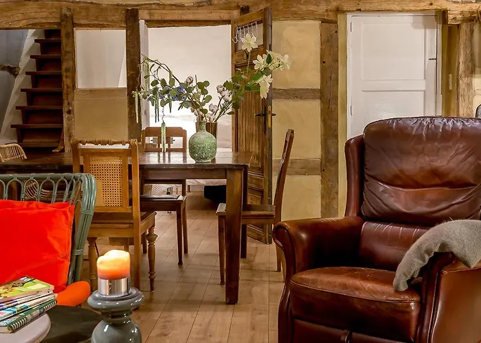 Aan De Holle Weg. Zeer Landelijk Gelegen Verbouwde Stal Tot Woning Appartamento